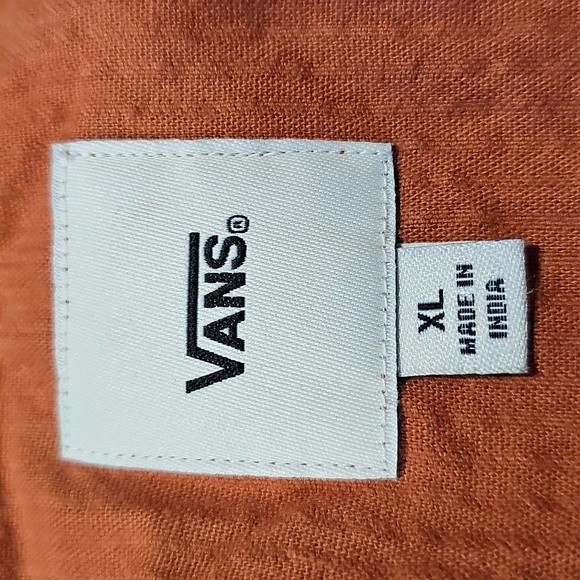 Vans Women's XL Rust Corduroy Button Up Jacket - Picture 5 of 8